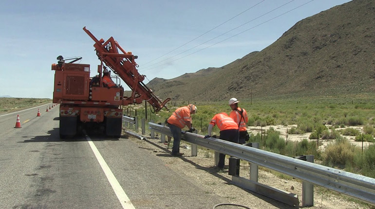 Tucson Guardrail Company - Services - County Contracts - Guardrails